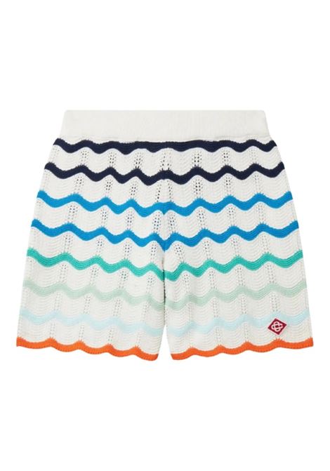 Shorts All'Uncinetto Con Onde Sfumate CASABLANCA KIDS | KS25-KW-97001
